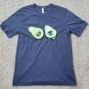 Avocado Art Classic T-Shirt Asphalt Color Men's Fit Size L